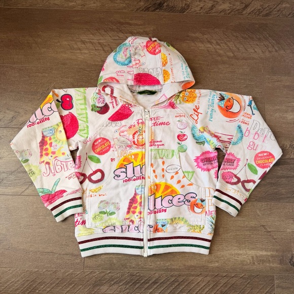 Oilily Other - Oilily Multicolor Graphic Kids Hoodie